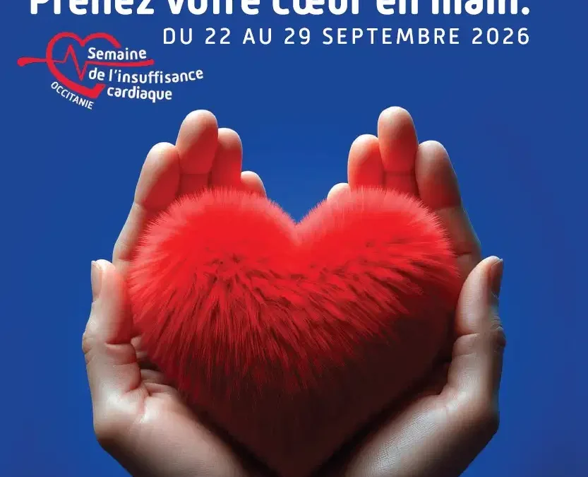 Semaine de l&rsquo;insuffisance cardiaque du 22 au 29 septembre 2026